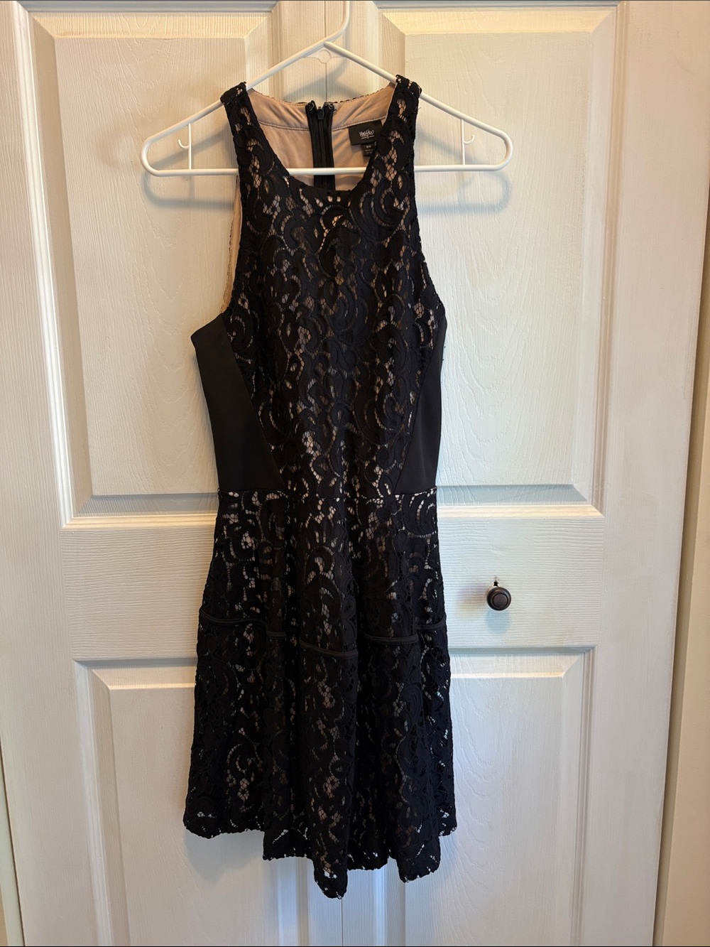 W118 by Walter Baker Black Lace Mini Dress